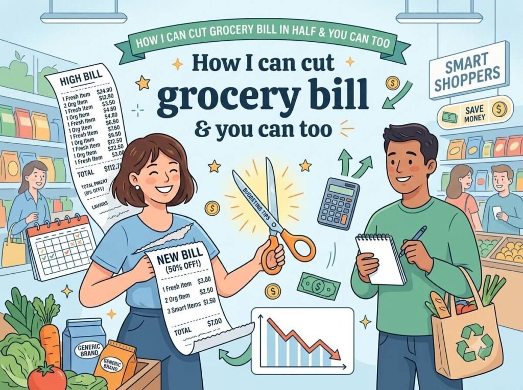 Save money- By cutting grocery bills